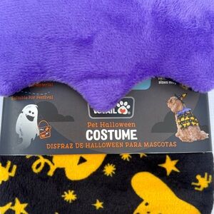 Purple and Black Halloween Pet Costume